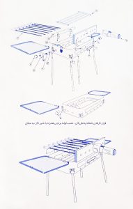 کبابپز دوگانه سوز و اتوماتیک BRB-M84 1
